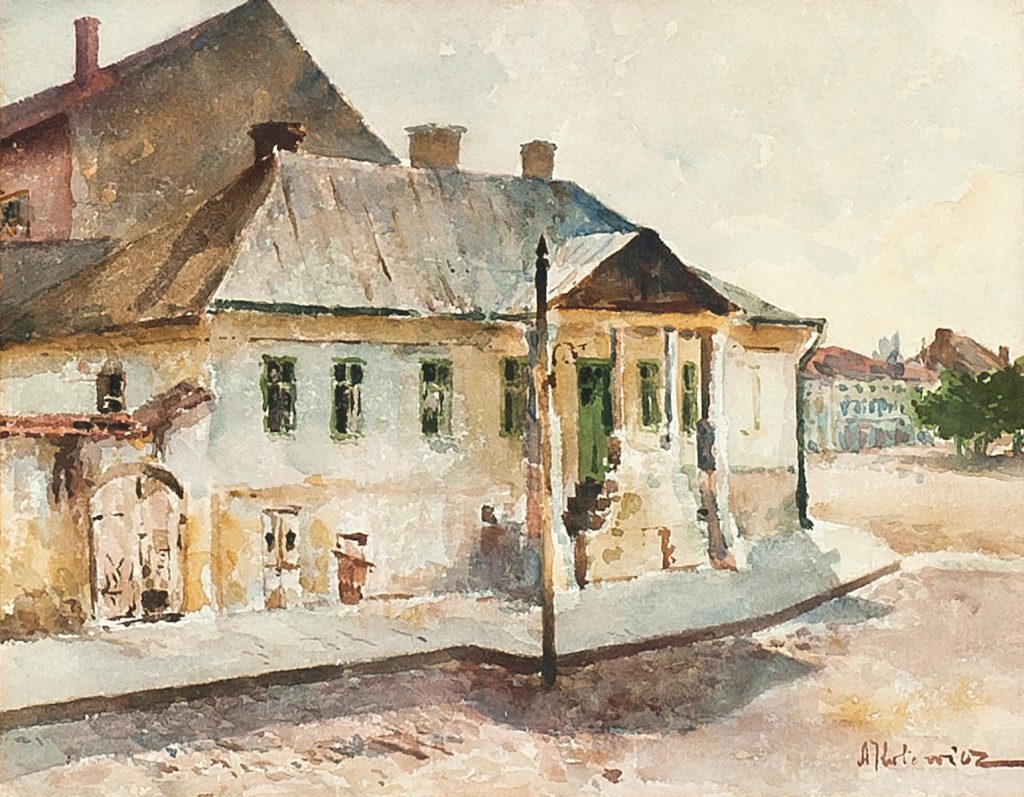 dawne jasło w malarstwie, rysunkach i drzeworytach