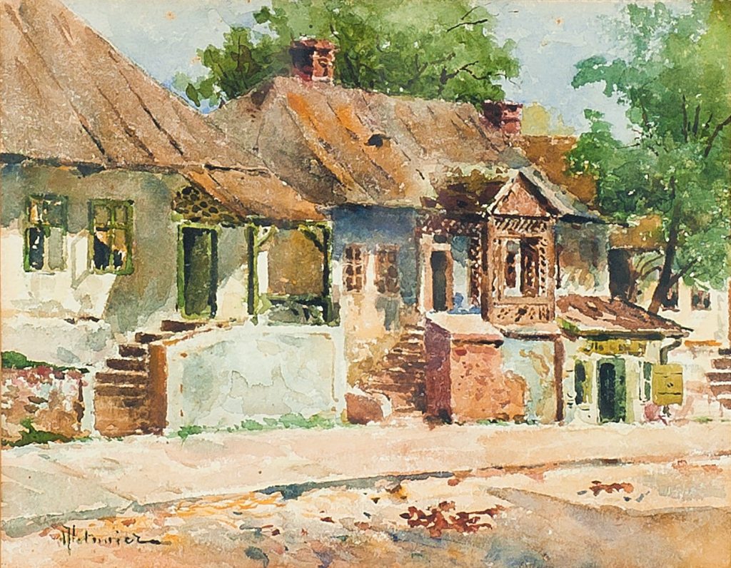 dawne jasło w malarstwie, rysunkach i drzeworytach