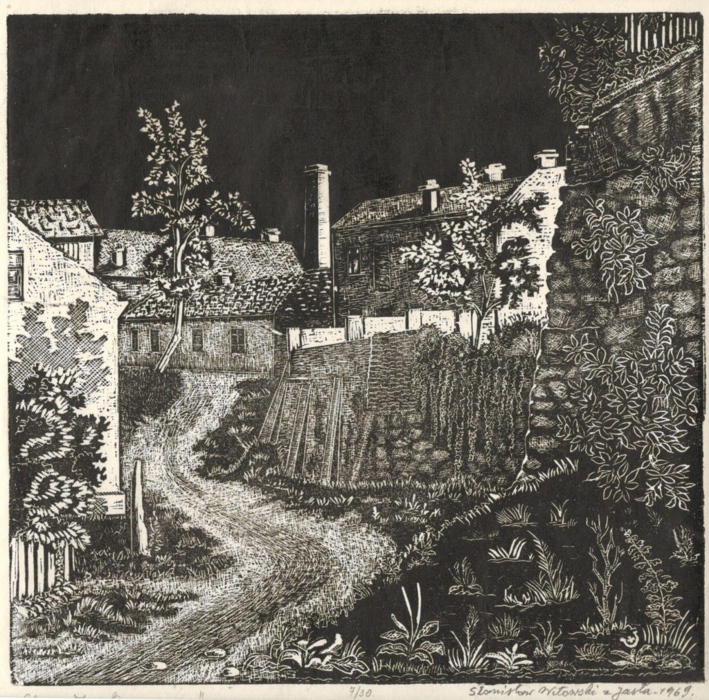 dawne jasło w malarstwie, rysunkach i drzeworytach