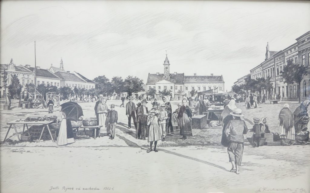 dawne jasło w malarstwie, rysunkach i drzeworytach