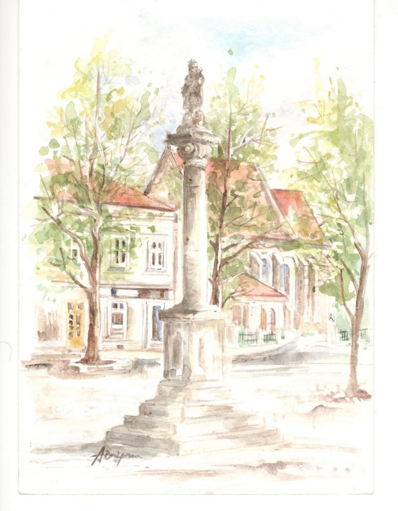 dawne jasło w malarstwie, rysunkach i drzeworytach