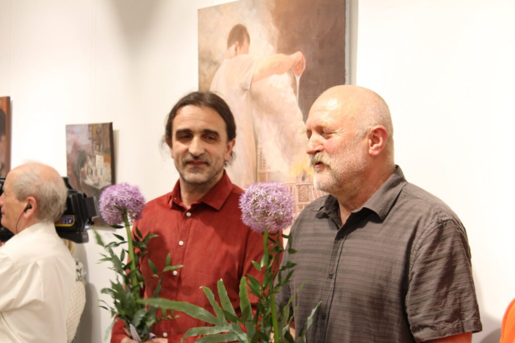 wernisaż wystawy piotr betlej, bogdan samborski spotkanie - fotorelacja