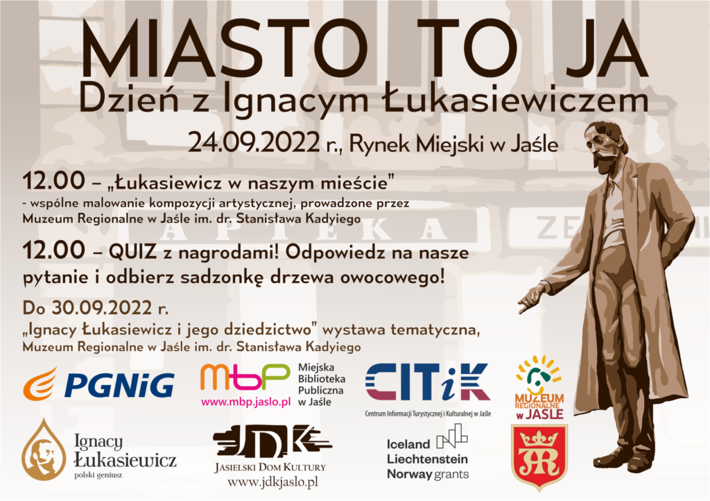 obchody roku ignacego Łukasiewicza w jaśle