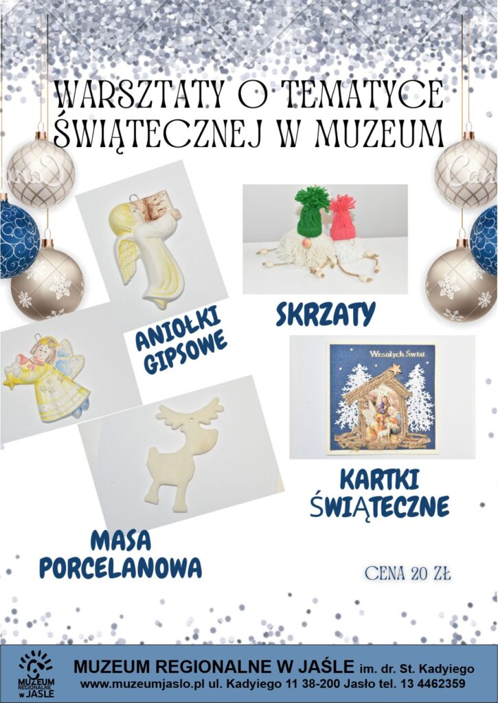 warsztaty o tematyce ŚwiĄtecznej w muzeum