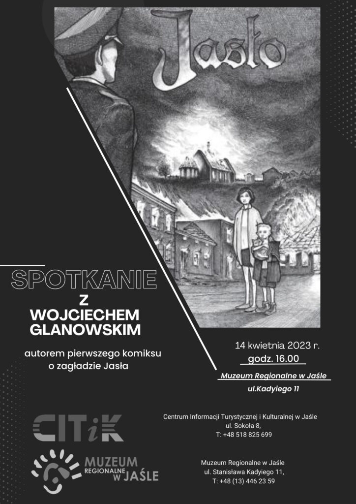 spotkanie z wojciechem glanowskim - autorem komiksu "jasło".