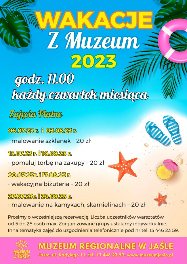 wakacje plakat 2023