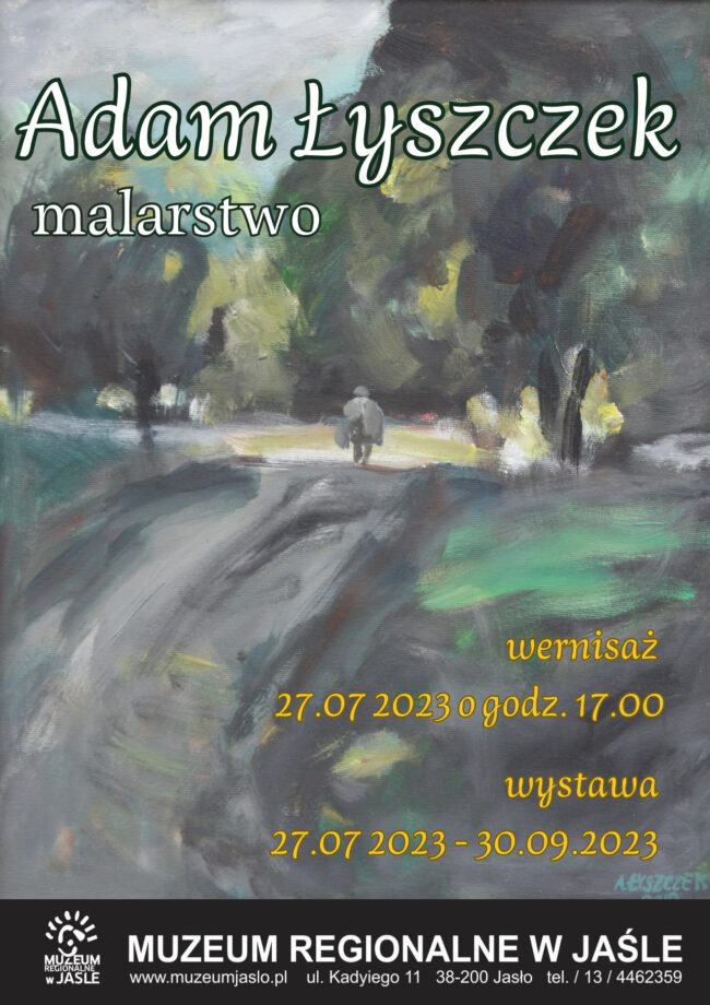 plakat Adam Łyszczek