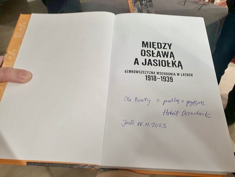 relacja ze spotkania autorskiego z dr. hubertem ossadnikiem