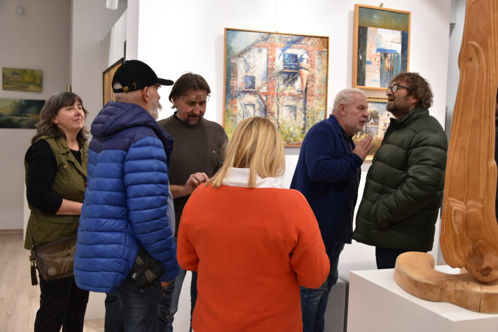 wernisaże grudniowych wystaw