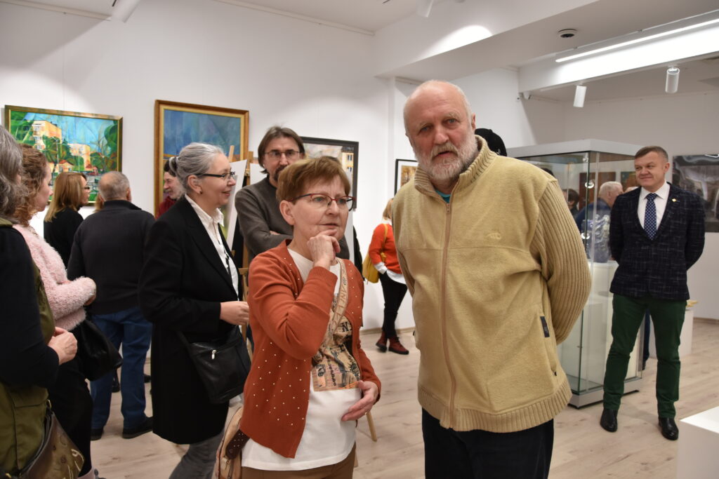 wernisaże grudniowych wystaw