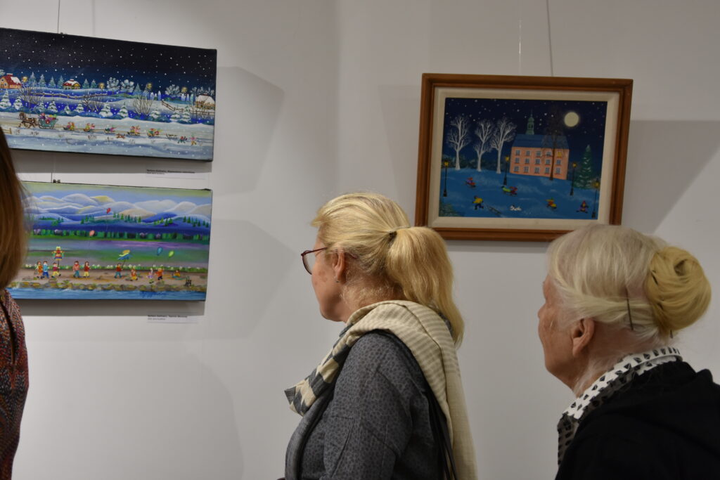 wernisaże grudniowych wystaw