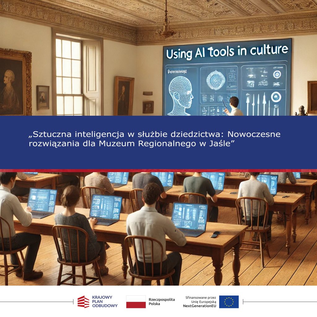 szkolenie z wykorzystania narzędzi sztucznej inteligencji w edukacji i kulturze