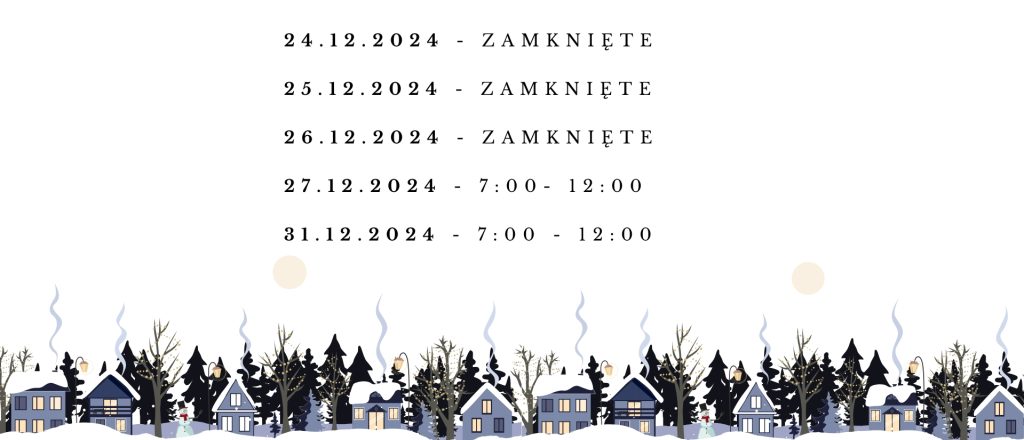 godziny otwarcia muzeum w okresie Świątecznym