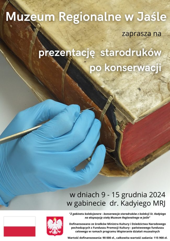 plakat prezentacja starodruki