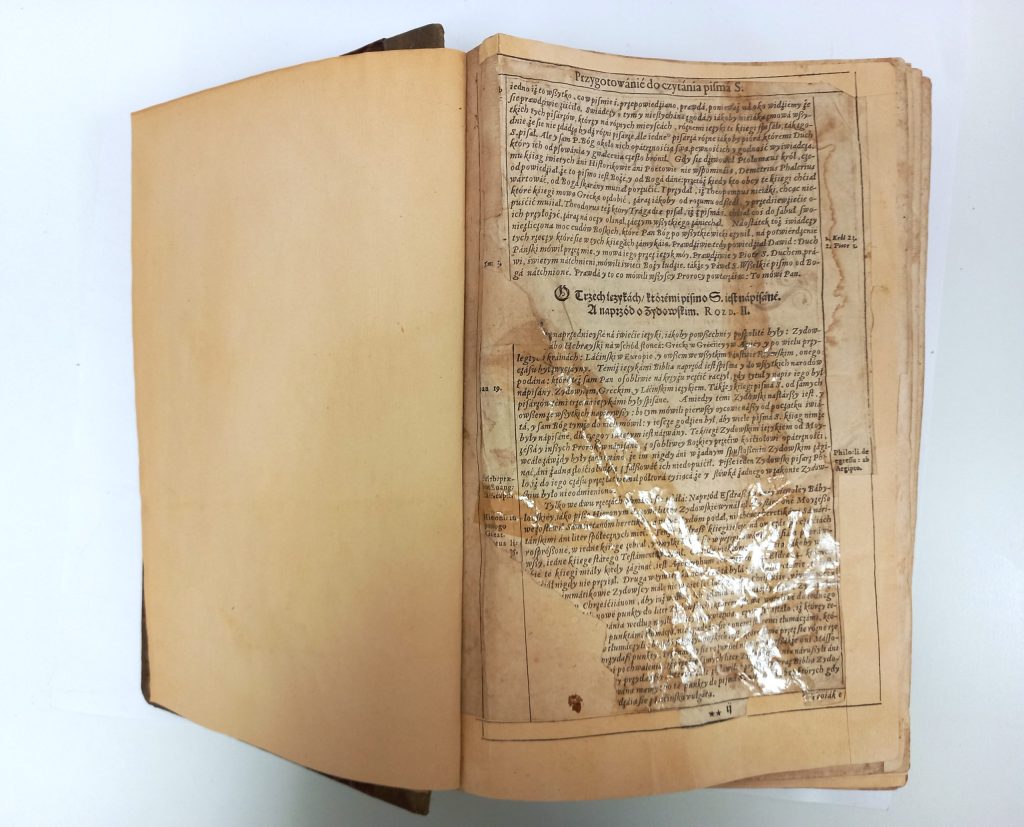 kolejne dofinansowanie konserwacji starodruków