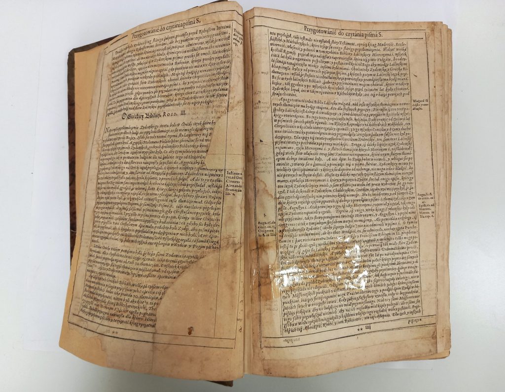 kolejne dofinansowanie konserwacji starodruków