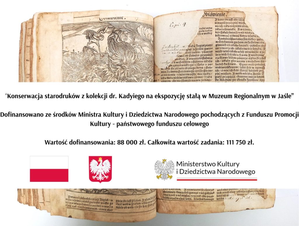 kolejne dofinansowanie konserwacji starodruków