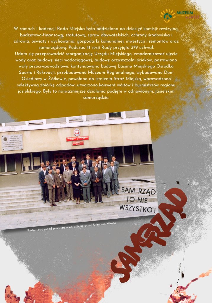 z nadziei w odważne działanie - początki jasielskiego samorządu