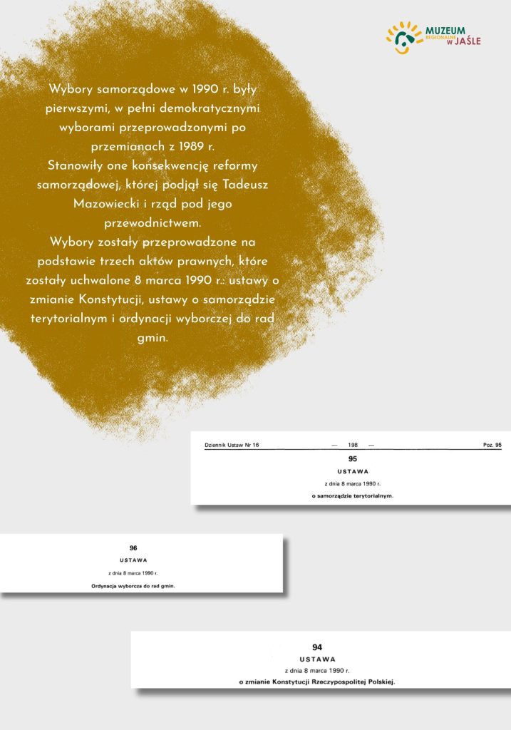 z nadziei w odważne działanie - początki jasielskiego samorządu