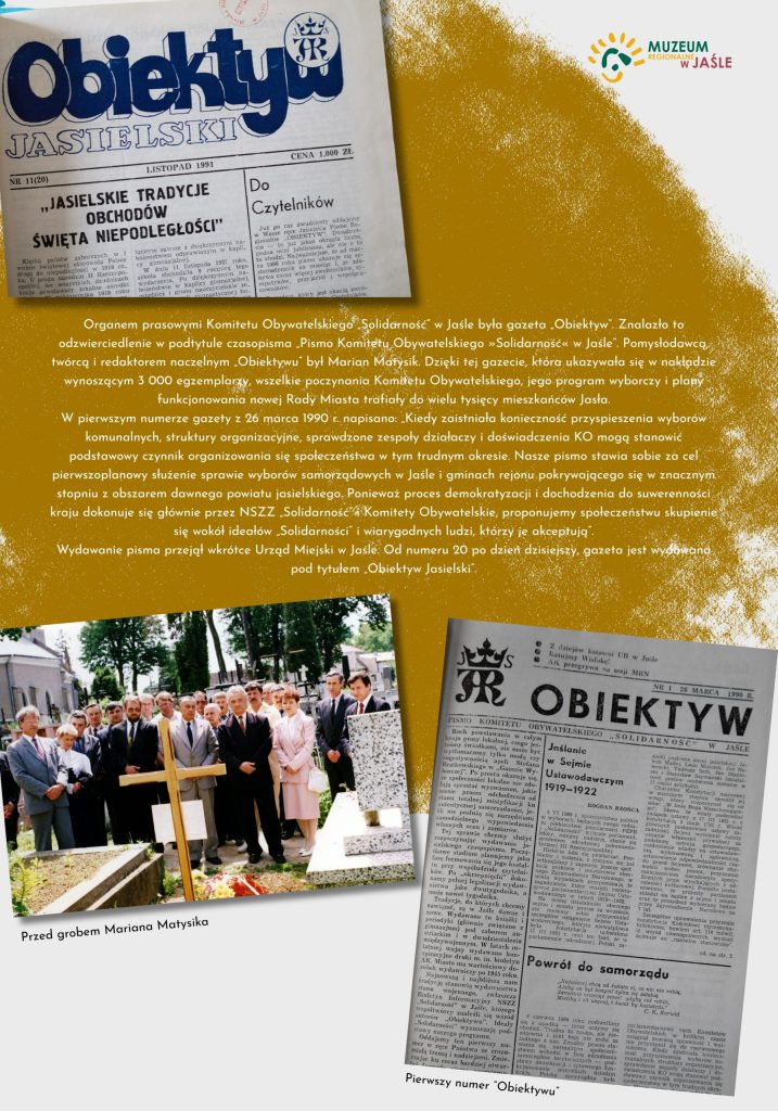 z nadziei w odważne działanie - początki jasielskiego samorządu