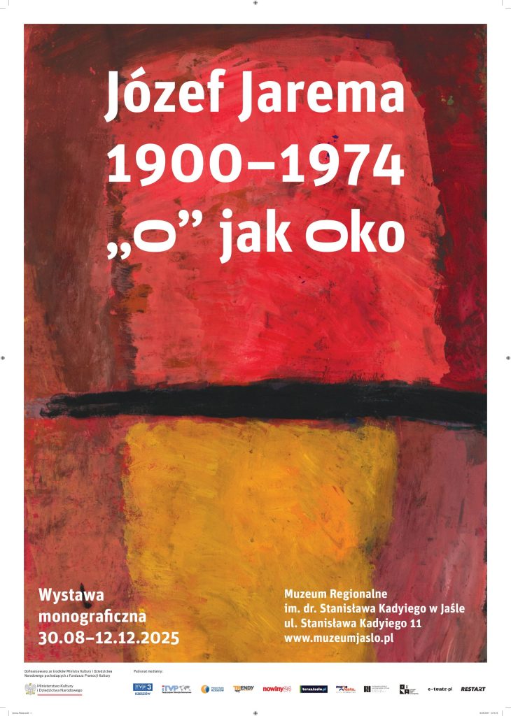 józef jarema 1900–1974. „o” jak oko - wystawa monograficzna w mrj