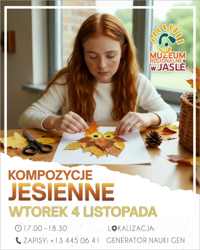 warsztaty indywidualne z jesiennych kompozycji z liści – zatrzymaj kolorową jesień!