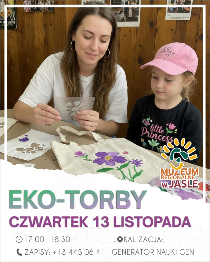 warsztaty eko – stwórzcie swoją wyjątkową torbę wielorazową!
