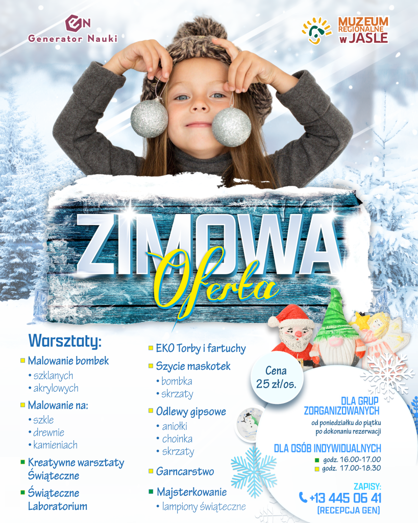 zapraszamy na zimowe warsztaty