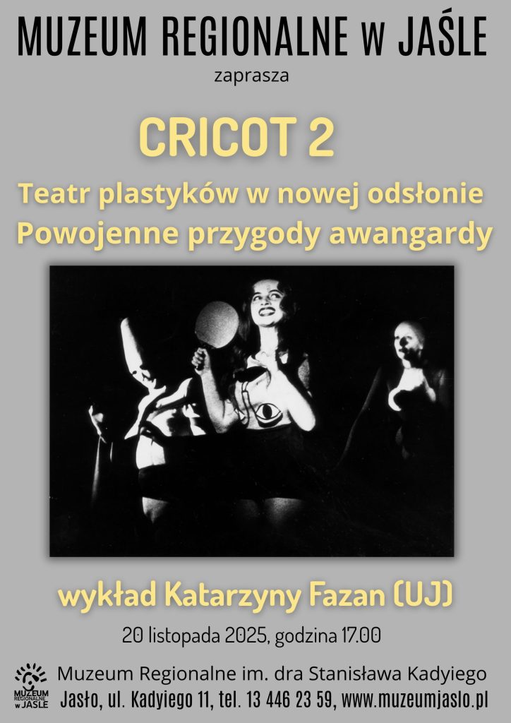 wykład "cricot 2..." - zaproszenie