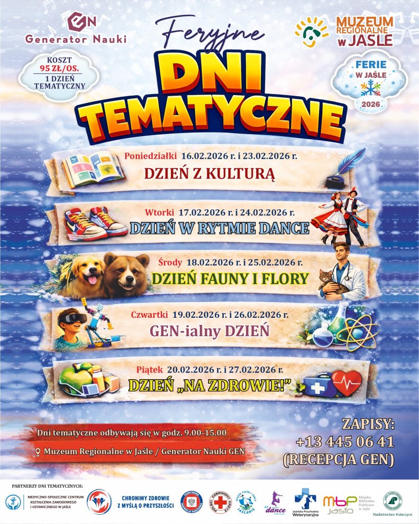 ferie z nauką, kulturą i zabawą ferie z nauką, kulturą i zabawą