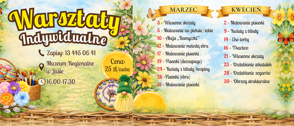 rusza wiosenna edycja warsztatów indywidualnych!