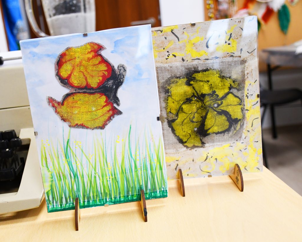 warsztaty ebru - tradycyjna technika malowania na wodzie