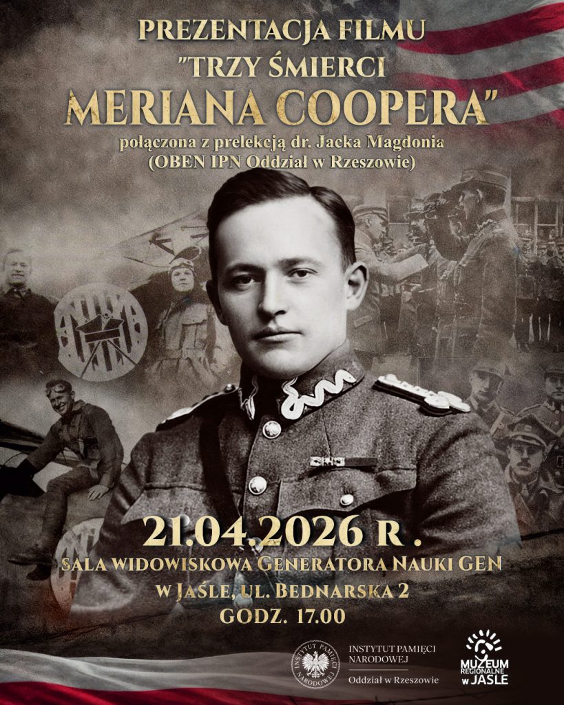 prezentacja filmu „trzy śmierci meriana coopera” w jaśle