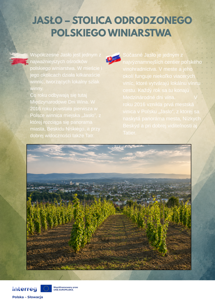 jasŁo – vranov nad topĽou. pogranicze, ktÓre ŁĄczy