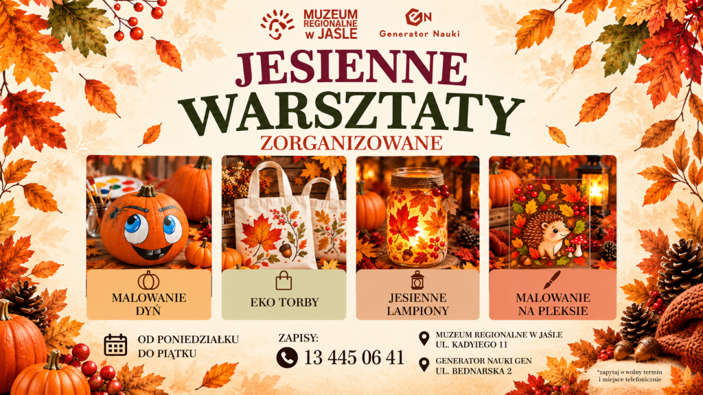 🍂 jesienne warsztaty pełne kolorów i kreatywności!