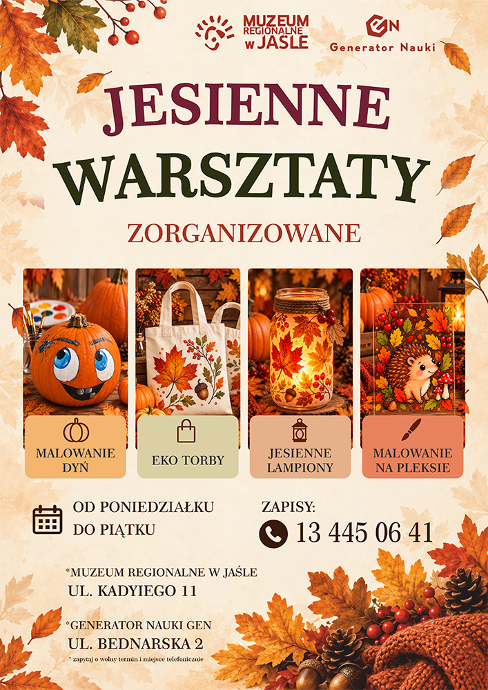 🍂 jesienne warsztaty pełne kolorów i kreatywności!